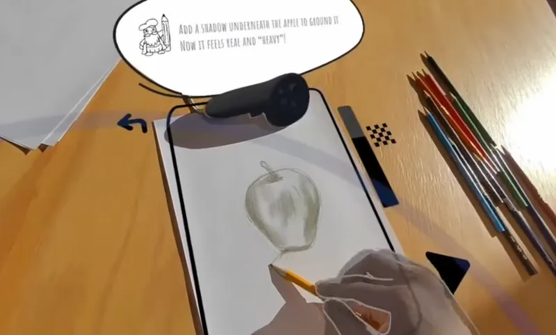 Grab Your Pencil For Art Lessons On Quest With Touch Plus Or Pro Controller