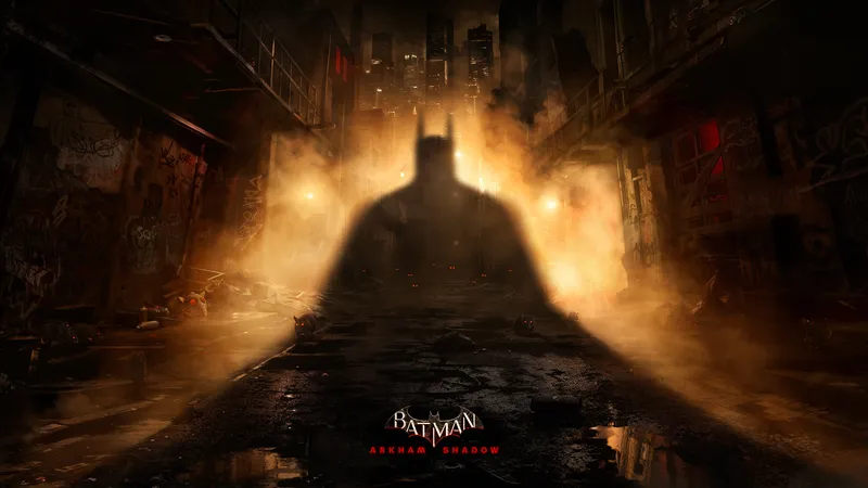 Batman: Arkham Shadow key art