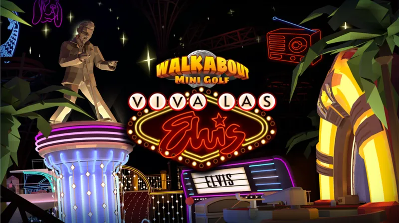 Viva Las Elvis Walkabout Course Channels Vegas Casino With Heartbreak Hotel & Graceland